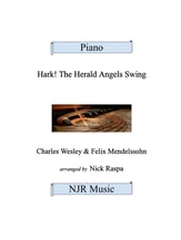 Hark! The Herald Angels Swing piano sheet music cover